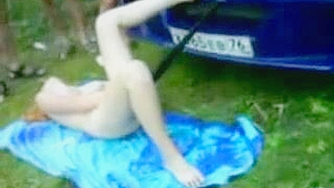 Drunk Bitch Gets Hammered on Picnic and Embarrasses herself in front of everyone