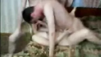 Drunk Amateur teens triple-fucking each other