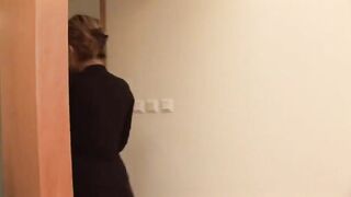 Drunk Bitch Pukes while getting Reamed by Horny Dude