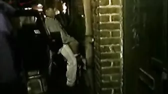 Drunk Chick Gets Pounded outside of pub