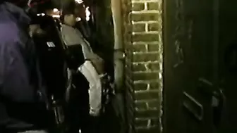 Drunk Chick Gets Pounded outside of pub