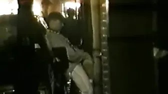 Drunk Chick Gets Pounded outside of pub