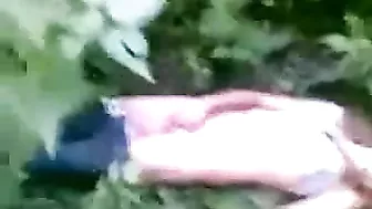 Drunk Bitch Gets Fucking Crazy in Public park, masturbates like a champ!