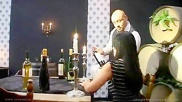 Drunk Wasted Rich Bitch Gets Fucked By Horny Waiter