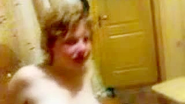 Drunk Russian teens bring their friend to sauna for a wild time