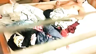 Husband catches his cheating wife in the act with his best friend! Dirty action caught on camera.