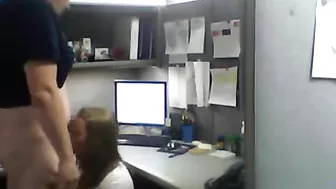 Sexy Office Romp Caught on Hidden Camera! Must-See!