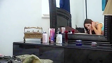 Two Guys have sex with a sexy girl in secret - Hidden Camera!