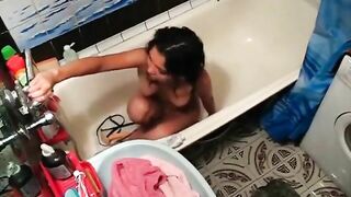 Sexy Teen Gets Naughty in the Bathtub - Must See!