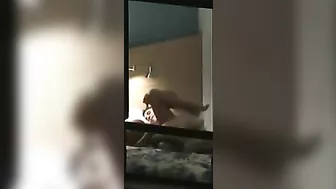 Peeping Tom's Delight - Steamy Couple Action through the Window