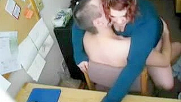 Hot Guy Have Doggy style sex with his fat colleague in the office!