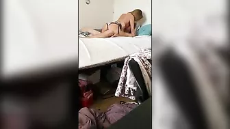 Hot Amateur Couple's Steamy Sex session caught on hidden cam!