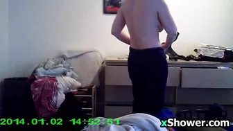 Sneaky Bro Catches Hot Sis Changing - Hidden Cam!