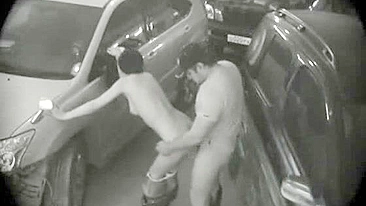 Wild Couple Gets Freaky in Public! Must-See Security Cam Footage