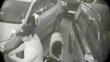 Wild Couple Gets Freaky in Public! Must-See Security Cam Footage