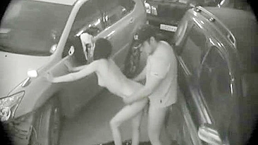 Wild Couple Gets Freaky in Public! Must-See Security Cam Footage