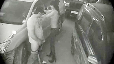 Wild Couple Gets Freaky in Public! Must-See Security Cam Footage