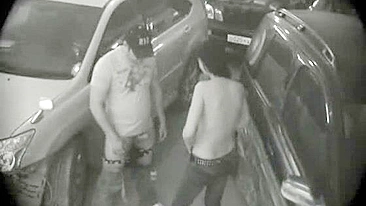 Wild Couple Gets Freaky in Public! Must-See Security Cam Footage