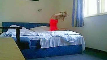 Sexy Escort Gets Naughty in Motel Room - Must-See Hidden Cam!