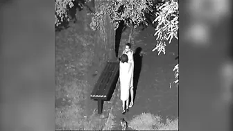 Sexy Young Couple in Public Park Amps Up the Heat with Steamy Balcony Action!