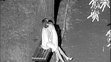 Sexy Young Couple in Public Park Amps Up the Heat with Steamy Balcony Action!