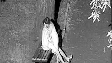 Sexy Young Couple in Public Park Amps Up the Heat with Steamy Balcony Action!