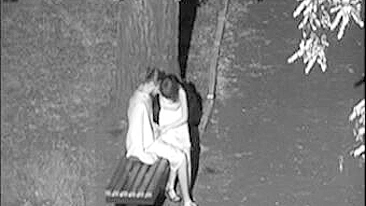 Sexy Young Couple in Public Park Amps Up the Heat with Steamy Balcony Action!