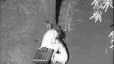 Sexy Young Couple in Public Park Amps Up the Heat with Steamy Balcony Action!