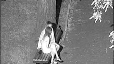 Sexy Young Couple in Public Park Amps Up the Heat with Steamy Balcony Action!