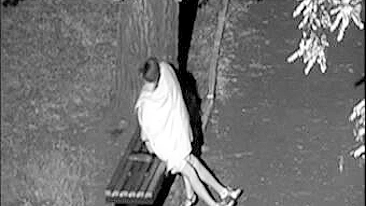 Sexy Young Couple in Public Park Amps Up the Heat with Steamy Balcony Action!