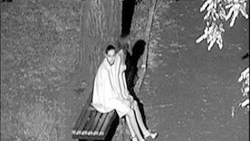 Sexy Young Couple in Public Park Amps Up the Heat with Steamy Balcony Action!