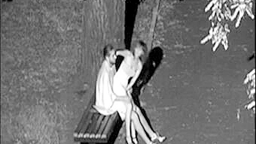 Sexy Young Couple in Public Park Amps Up the Heat with Steamy Balcony Action!