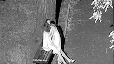 Sexy Young Couple in Public Park Amps Up the Heat with Steamy Balcony Action!