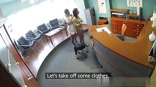 Sexy Nurse Gets Naughty with Patient in Doctor's Office