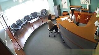 Sexy Nurse Gets Naughty with Patient in Doctor's Office