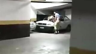 Hot Amateurs Go Wild in Secret Garage Sex session!
