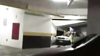 Hot Amateurs Go Wild in Secret Garage Sex session!