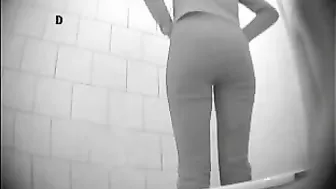 Russian College Girls' Toilet Hidden Cam - Must See!