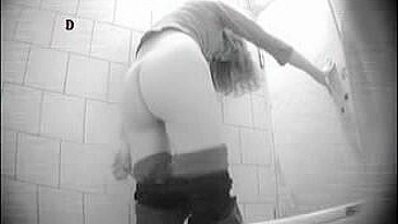 Russian College Girls Get Naughty in Toilet Stalls - Must See!