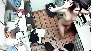 Hot Cop Punish Naughty Shoplifter XXX Video