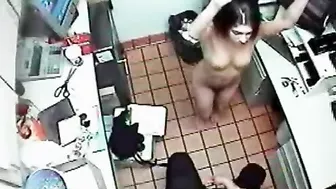 Hot Cop Punish Naughty Shoplifter XXX Video