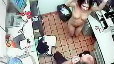 Hot Cop Punish Naughty Shoplifter XXX Video