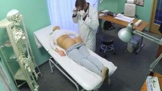 Sexy Patient Gets Intimate Exam by Hot Doctor - Hidden Cam!