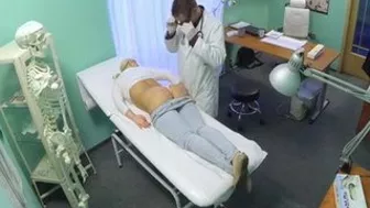 Sexy Patient Gets Intimate Exam by Hot Doctor - Hidden Cam!