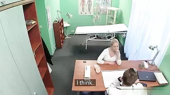 Sexy Patient Gets Intimate Exam by Hot Doctor - Hidden Cam!