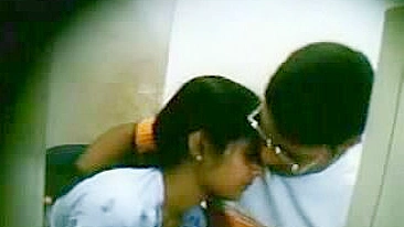 Young Indian Couple's Steamy Sex session caught on Spycam!