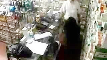 Sexy Pharmacist Gets Freebies from Hot Client