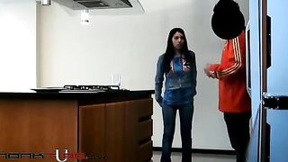 Hot Spanish Maid Get Paid for Sex - Hidden Cam!