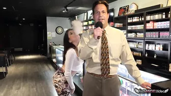 Reporter follows shameless Nikki Knightly and drills her pussy with big dick Reporter follows shameless Nikki Knightly and drills her pussy with big dick