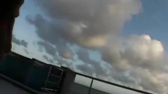 Astonishing Latina got some cum on lips after nice sex with big-dicked man